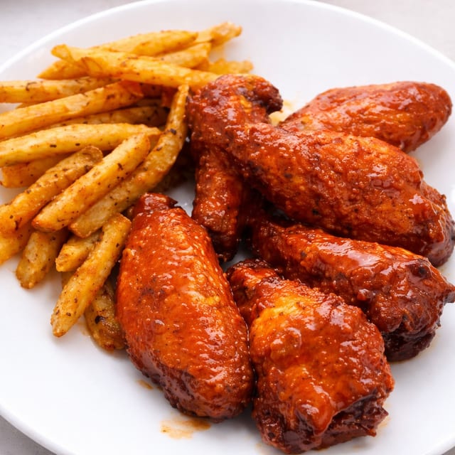 Fried Chicken Wings.