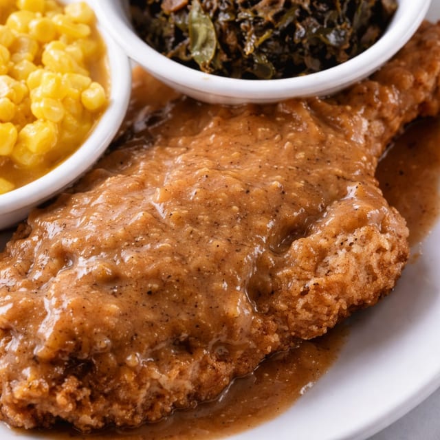Smothered Pork Chop.