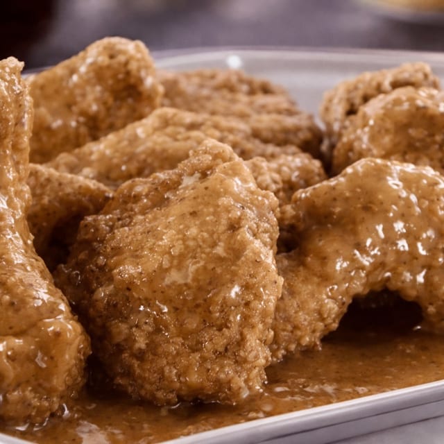 Smothered Chicken.